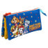 PAW PATROL Triple Pencil Case With Plastic Zipper