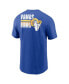 Фото #3 товара Men's Royal Los Angeles Rams Blitz Essential T-shirt