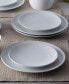 Dune Coupe Dinner Plates, Set of 4