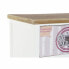 Фото #7 товара Тумба с ящиками DKD Home Decor Белый Разноцветный Натуральный Деревянный Стеклянный Деревянный MDF Vintage 79,5 x 35 x 136 cm