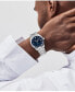 ფოტო #4 პროდუქტის Unisex Swiss Heritage Datron Stainless Steel Bracelet Watch 39mm