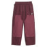Puma Downtown Corduroy Pants Womens Burgundy Casual Athletic Bottoms 62145722