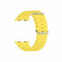 Фото #1 товара Ремешок для часов Apple Watch KSIX Urban 42/44/45 мм силиконовый жёлтый