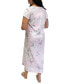 Фото #2 товара Пижама Miss Elaine Short-Sleeve Floral Nightgown