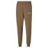 Фото #3 товара Puma Essentials Embroidery Logo Sweatpants Mens Brown Casual Athletic Bottoms 84