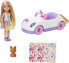 Фото #4 товара Lalka Barbie Mattel Chelsea + autko i piesek (GXT41)