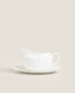 Фото #2 товара Bone china gravy boat with rim