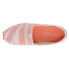 Фото #4 товара TOMS Alpargata Striped Slip On Womens Multi, Pink Flats Casual 10017819T