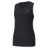 Puma Performance Crew Neck Athletic Tank Top Womens Black Casual Athletic 52030