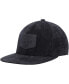 Men's Black Fixated Snapback Hat