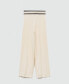 ფოტო #13 პროდუქტის Women's Straight Knitted Pants