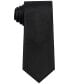 ფოტო #1 პროდუქტის Men's Classic Extra-Long Solid Black Tie