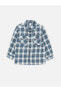 Фото #2 товара Костюм LC WAIKIKI Checkered Baby Boy Shirt & Jeans Combination.