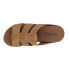 Фото #4 товара Corkys Catch Of The Day Studded Wedge Womens Brown Casual Sandals 41-0353-CARA
