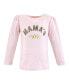 ფოტო #14 პროდუქტის Baby Girls Long Sleeve T-Shirts, Leopard Mamas Mini