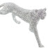 Decorative Figure Alexandra House Living Silver Plastic Panther 10 x 34 x 20 cm