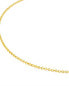 Фото #2 товара Gold plated Rolo Chain 1003732400