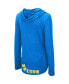 Фото #2 товара Women's Blue UCLA Bruins My Lover Lightweight Hooded Long Sleeve T-shirt