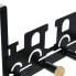 Door Coat Rack DKD Home Decor 8424001835546 Train White Black Metal MDF Wood 28,5 x 8,5 x 16,5 cm (2 Units)