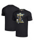 ფოტო #1 პროდუქტის Men's Troy Polamalu Charcoal Pittsburgh Steelers NFL Blitz Retired Player Tri-Blend T-shirt