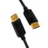Фото #7 товара Techly ICOC DSP-A14-020NT - 2 m - DisplayPort - DisplayPort - Male - Male - Black