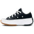 Кеды Converse Run Star Hike Ox Black White Gum (Черно-белый)