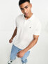 Фото #7 товара GANT shield logo regular fit pique polo in white