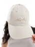 New Era script logo 9twenty cap in beige