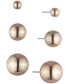 Фото #1 товара Серьги Ralph Lauren Metal Ball Stud