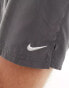 Nike Swimming Essential 5 inch volley swim shorts in iron grey