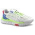 Фото #2 товара Puma Wild Rider Spectra Lace Up Mens White Sneakers Casual Shoes 382874-01