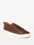 Фото #1 товара Gender-Neutral Elastic-Lace Faux-Leather Sneakers for Kids