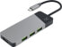 Фото #1 товара Stacja/replikator Green Cell Hub adapter USB-C Connect 3xUSB 3.1 HDMI 4K 60Hz USB-C PD 85W