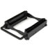 Фото #3 товара StarTech.com Dual 2.5" SSD/HDD Mounting Bracket for 3.5” Drive Bay - Tool-Less Installation - 8.89 cm (3.5") - Bezel panel - 2.5" - IDE/ATA - Serial ATA - Black - Plastic