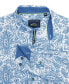 Men's Slim-Fit Non-Iron Performance Stretch Paisley-Print Button-Down Shirt