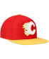 Фото #2 товара Mitchell Ness Men's Red Calgary Flames Core Team Ground 2.0 Snapback Hat