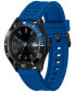 Фото #2 товара Часы и аксессуары Lacoste Мужские Наручные Часы Tiebreaker Blue Silicone Strap 43мм