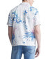 Men's Salaman Printed Short Sleeve Button-Front Camp Shirt