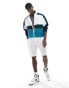 Tommy Jeans retro colourblock track jacket in white multi бело-красочный, S - 45-48 - фото #4