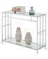 Mission Glass Console Table