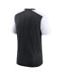 ფოტო #3 პროდუქტის Men's Heathered Black/White Las Vegas Raiders Colorblock Team Name T-Shirt