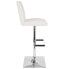 Фото #5 товара Captain Adjustable Barstool with Swivel in Faux Leather