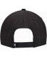ფოტო #2 პროდუქტის Men's Heathered Black H20-Dri Point Break Snapback Hat