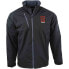 Фото #2 товара SHOEBACCA FleeceLined Jacket Mens Black Casual Athletic Outerwear 9040-BK-SB