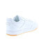 Reebok BB 4000 II Mens White Leather Lace Up Lifestyle Sneakers Shoes 9