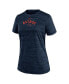 Фото #3 товара Women's Navy Houston Astros Authentic Collection Velocity Performance T-shirt