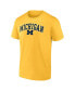 Фото #3 товара Men's Gold Michigan Wolverines Campus T-shirt