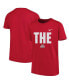 ფოტო #4 პროდუქტის Big Boys Scarlet Ohio State Buckeyes Local T-shirt