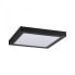 PAULMANN Abia - Square - Ceiling - Surface mounted - Black - Plastic - IP20