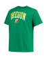 Фото #3 товара Men's Green Oregon Ducks Big and Tall Arch Over Wordmark T-shirt